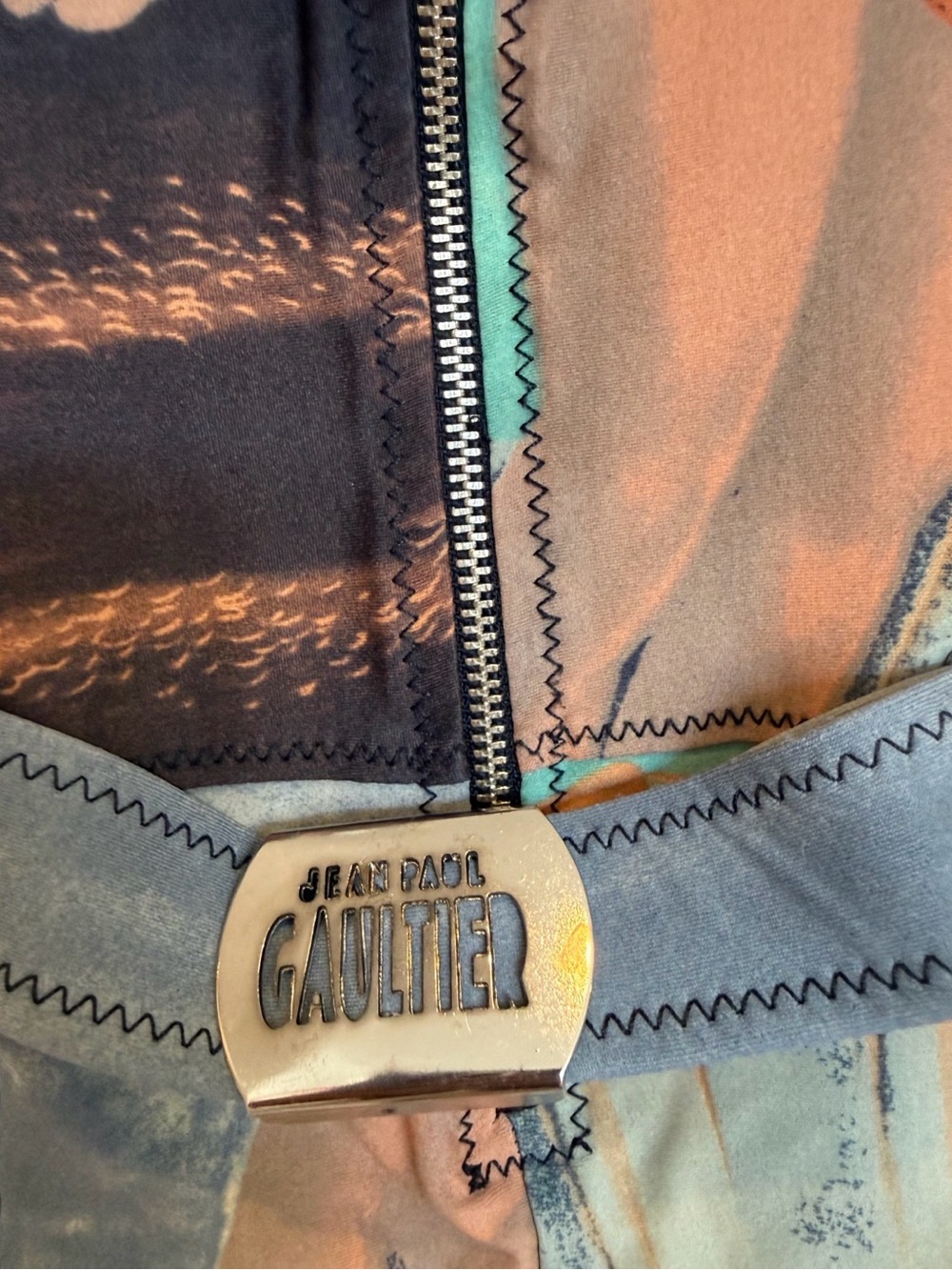 Vintage 1995 Very Rare Jean Paul Gaultier Maille “ Birth of Venus” swimsuit - Picture 4 of 4